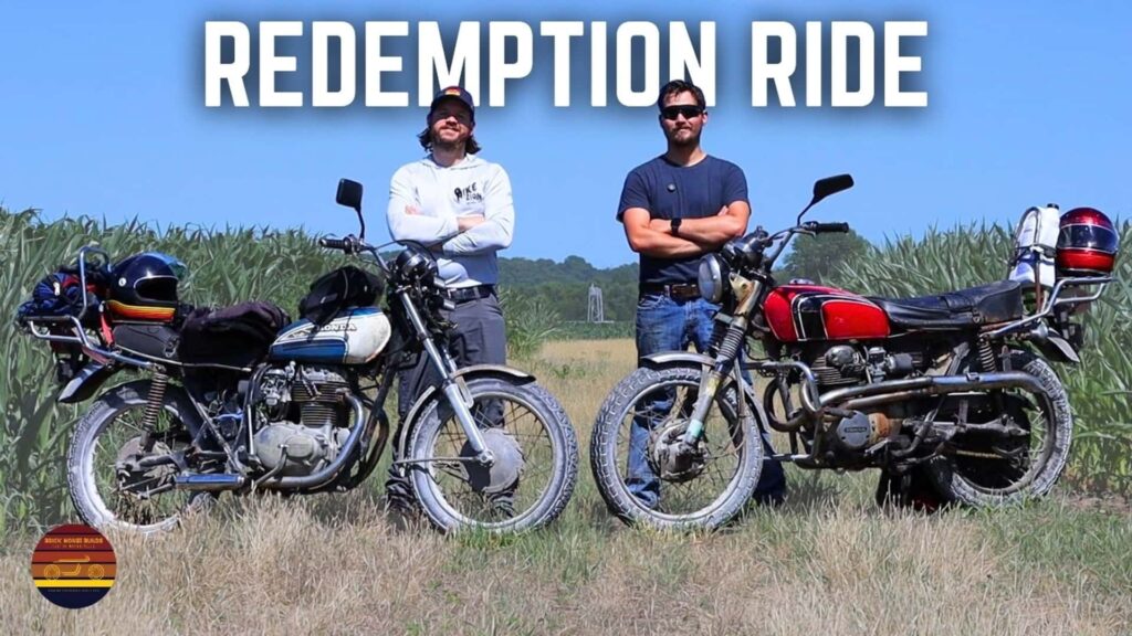 Des motos de la casse à la crème glacée, regardez deux Honda vintage prendre la route