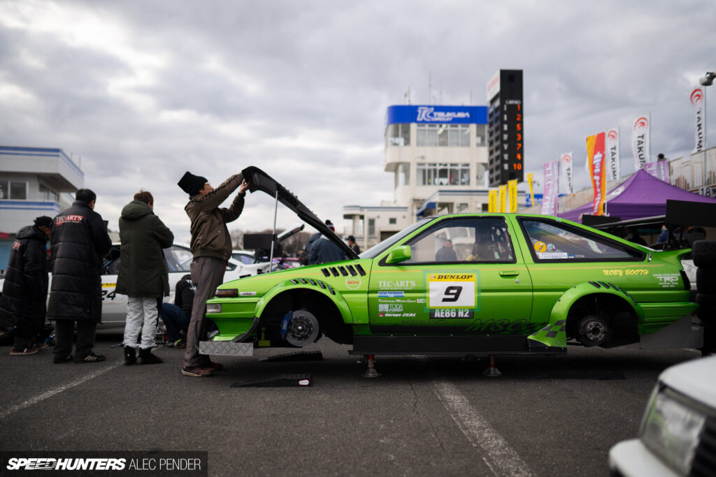 Hachiroku Heaven At The Tsukuba AE86 Festival