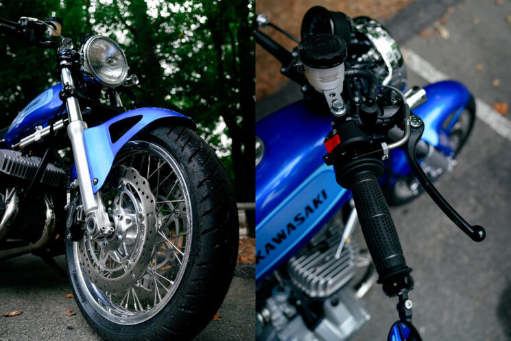 Kawasaki H1 Mach III restaurée par Atlanta Motorcycle Works