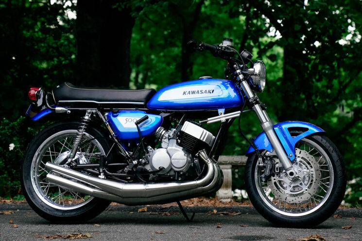 Kawasaki H1 Mach III restaurée par Atlanta Motorcycle Works