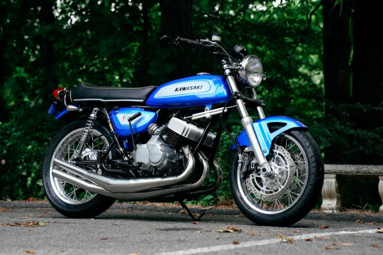 Kawasaki H1 Mach III restaurée par Atlanta Motorcycle Works