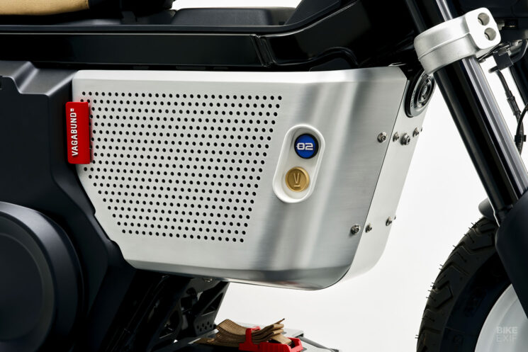 Vélo électrique BMW CE 02 personnalisé par Vagabund Moto