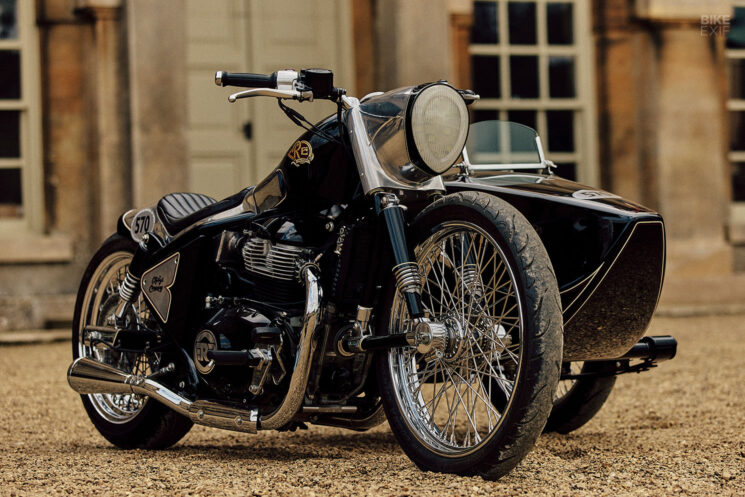 Side-car Royal Enfield Super Meteor de Cherry's Company
