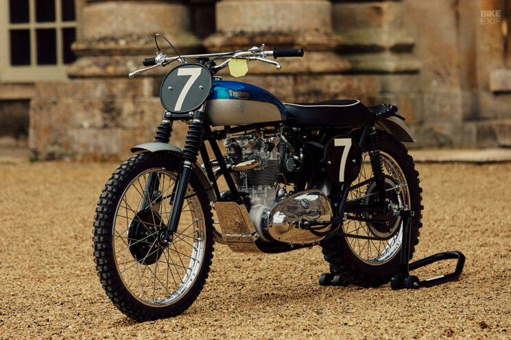 Vélo de course John Giles Triumph ISDT de la collection Dick Shepherd