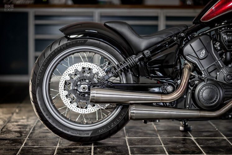 Chopper Indian Scout par Unique Custom Cycles