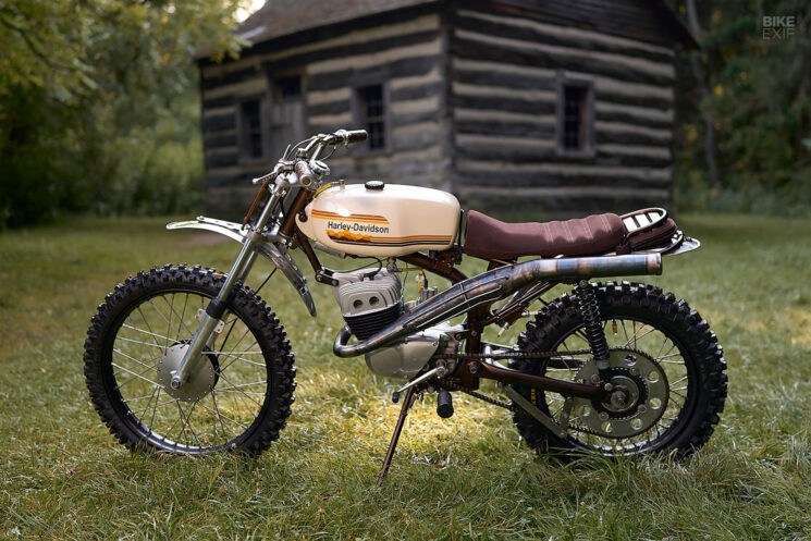Harley-Davidson Baja 100 Scrambler de la société Utopeia Moto