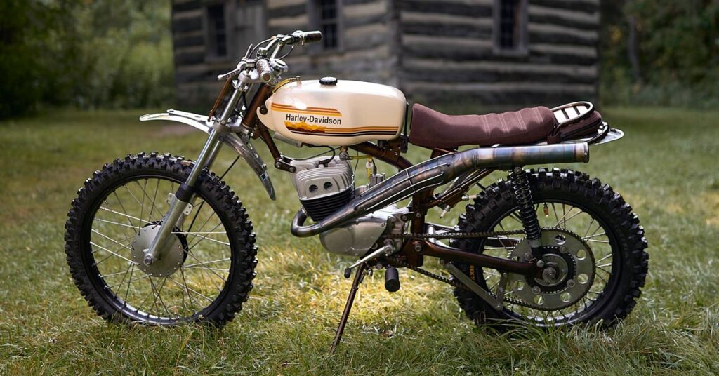Le Mojavian : un scrambler Harley-Davidson Baja 100 du Texas
