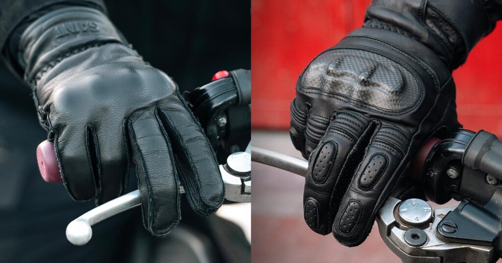 Testé sur route : gants moto en cuir de chèvre de Saint