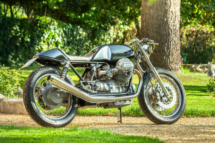 Moto Guzzi 1000 SP café racer par North East Custom