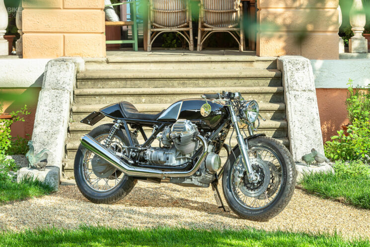 Moto Guzzi 1000 SP café racer par North East Custom