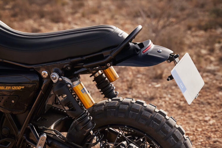 Triumph Scrambler 1200 XE personnalisé par Tamarit Motorcycles