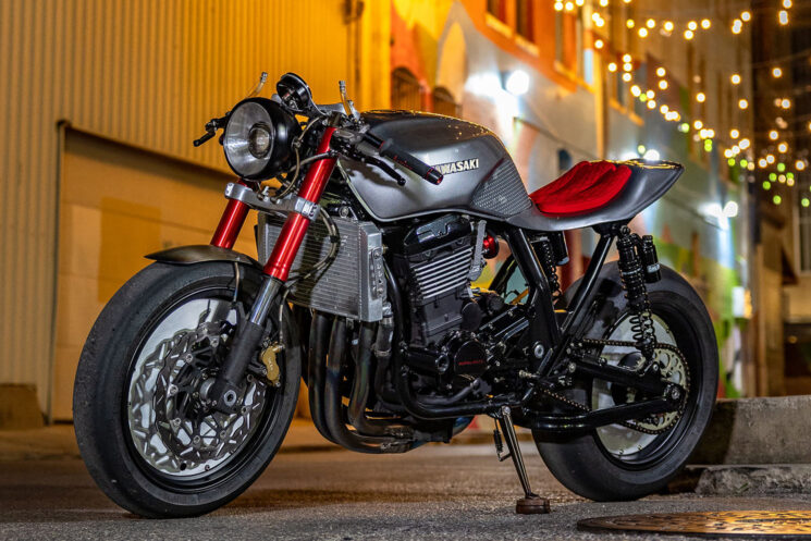 Kawasaki ZRX1200R customisée par Alpha Moto