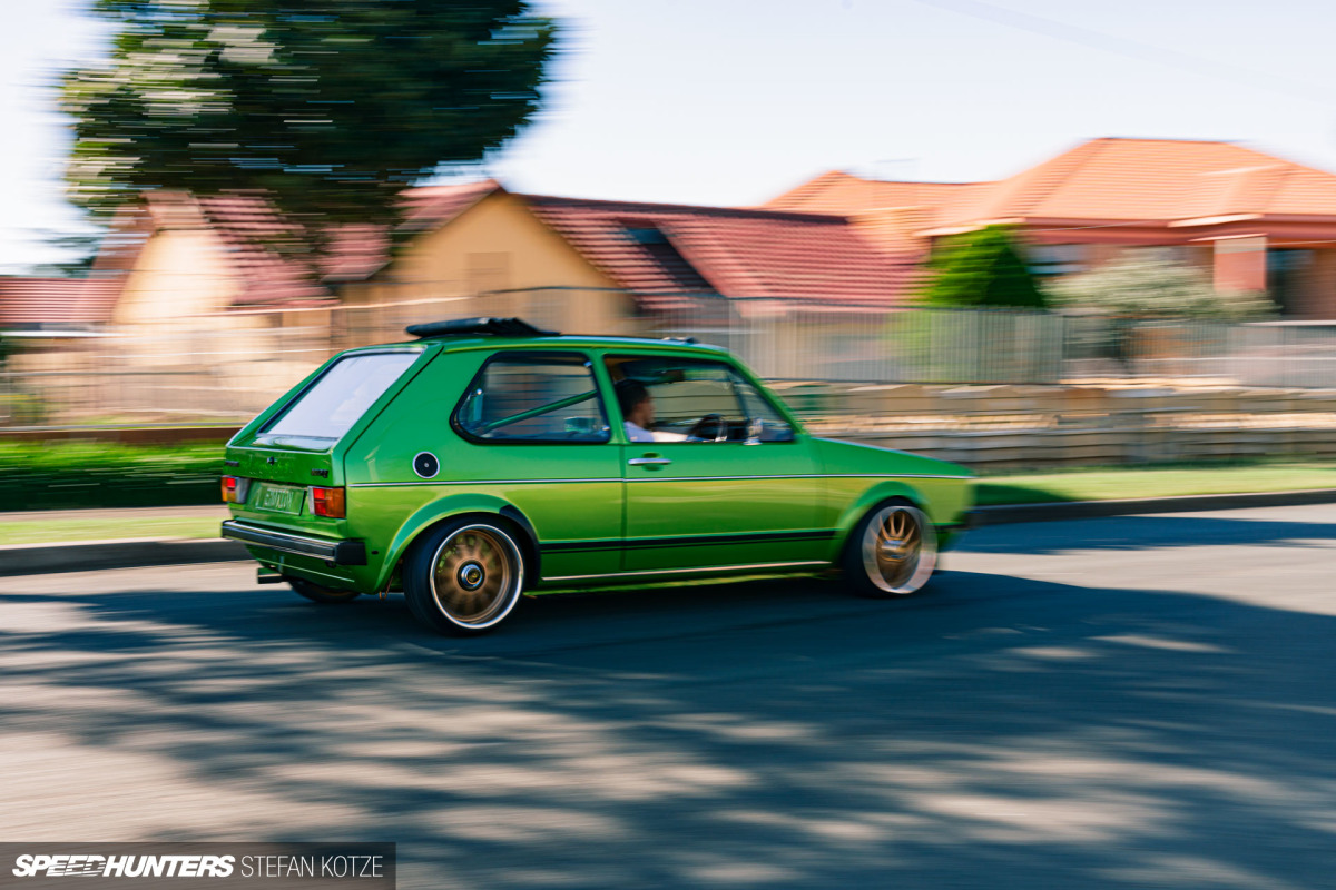 Stefan Kotze, chasseur de vitesse Volkswagen MK1 (83)