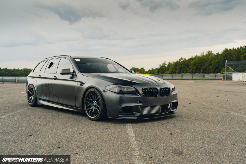 A BMW 5 Series Touring Built To&nbsp;Slide