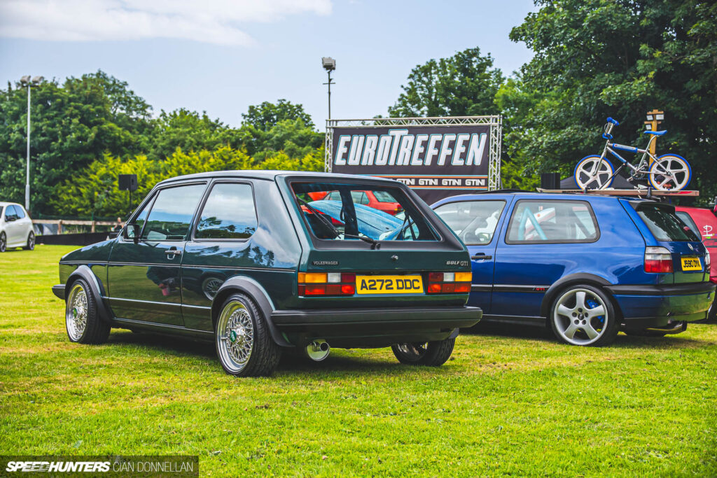 Car Crop Circles At EuroTreffen