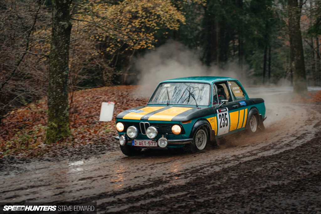 Braving The Elements On The Spa Rally