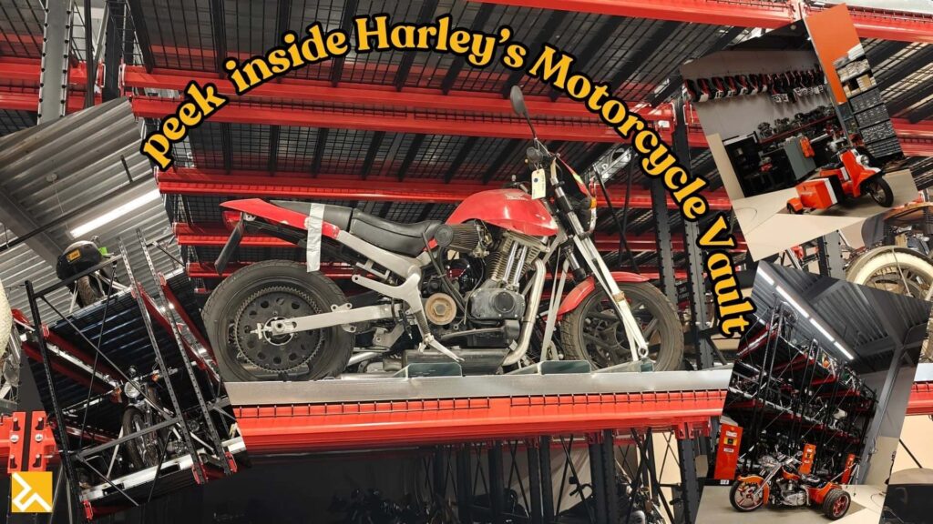 Je suis entré dans le coffre-fort des motos Harley-Davidson et c'est génial