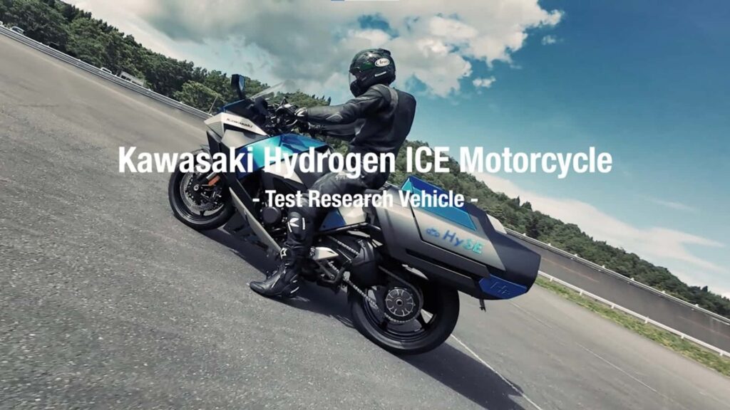 La moto à hydrogène de Kawasaki ressemble à un vaisseau spatial routier, n'est-ce pas ?