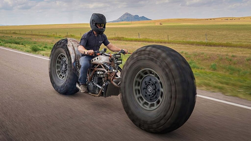 Vous prenez un Monster Chopper pour vous rendre à Sturgis ? Bien sûr, pourquoi pas
