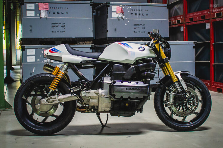 BMW K100RS personnalisée par Woidwerk