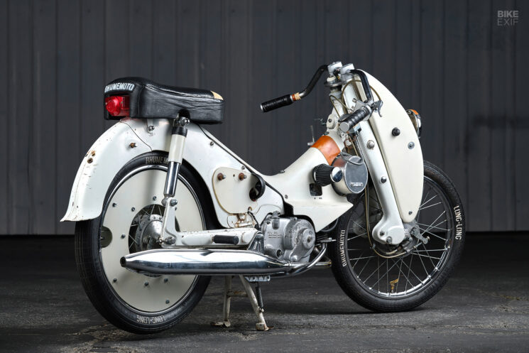 Honda Super Cub C100 1965 personnalisée par Bhumemoto