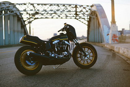 Cette Harley Shovelhead de Noise Cycles déborde de style des années 70