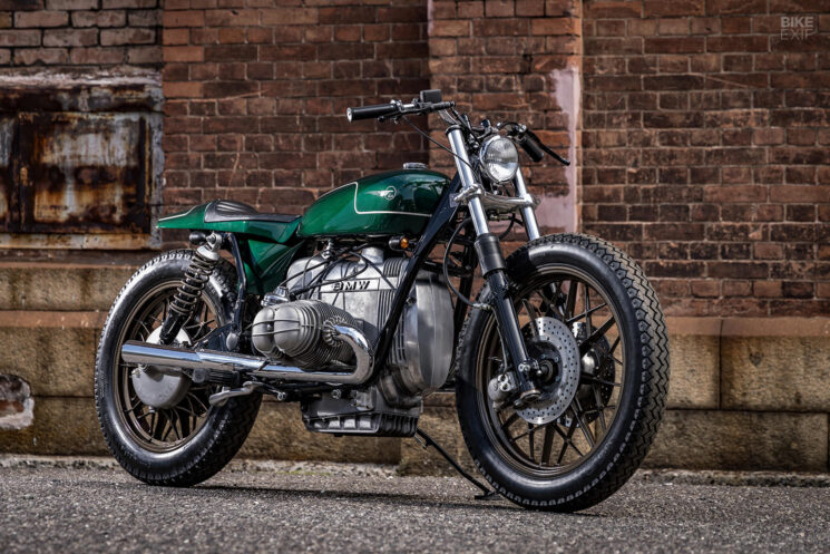 BMW R100 street tracker par Heiwa MC