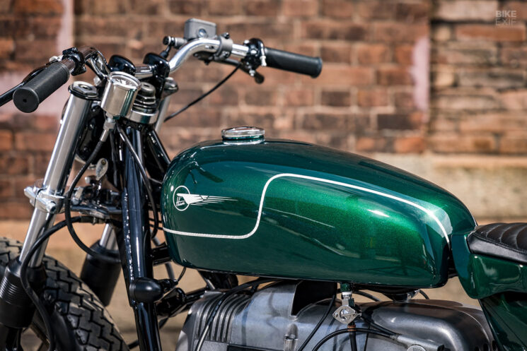 BMW R100 street tracker par Heiwa MC