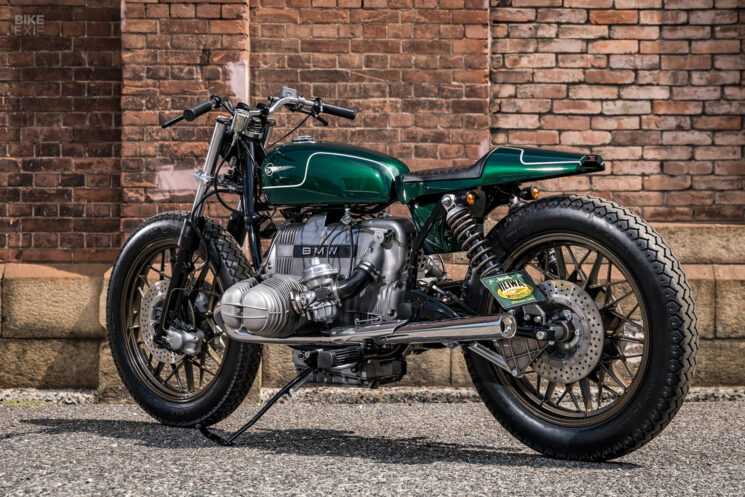 BMW R100 street tracker par Heiwa MC