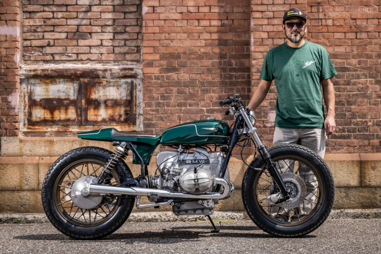 BMW R100 street tracker par Heiwa MC