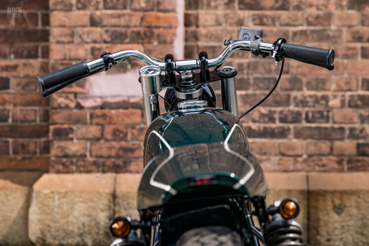 BMW R100 street tracker par Heiwa MC
