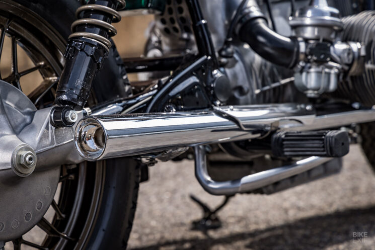 BMW R100 street tracker par Heiwa MC