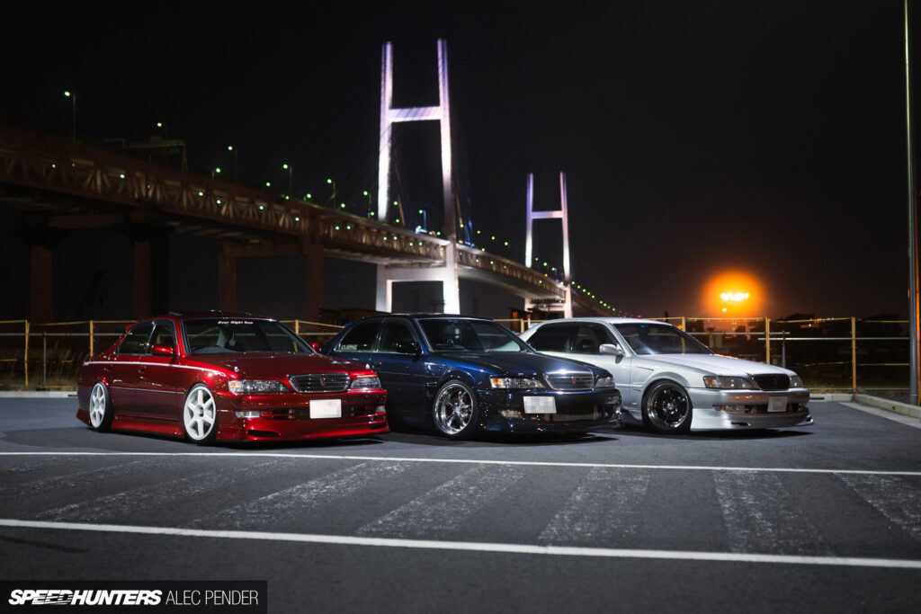 A JZX100 Cresta Late Night Triple Shot
