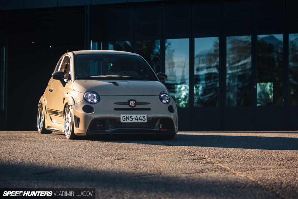 The Abarth 595 Competizione Café Racer