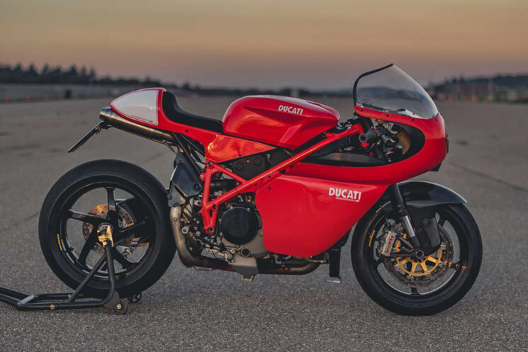 Ducati 848 personnalisée par Rind Performance