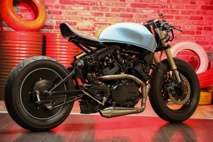 Yamaha XV920 Virago café racer par BTC Garage