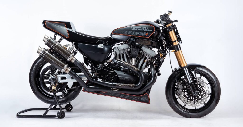 Xtra Rowdy : Harley XR1200 customisée par STG Tracker