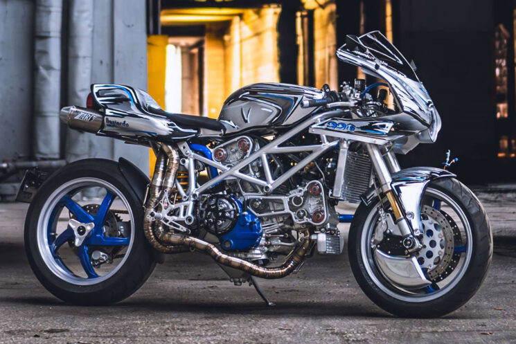 Ducati 996 Frankenbike par Moto Meccanica 2M