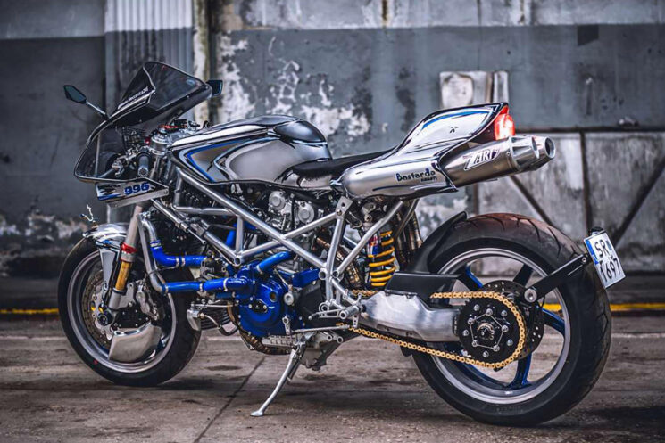 Ducati 996 Frankenbike par Moto Meccanica 2M