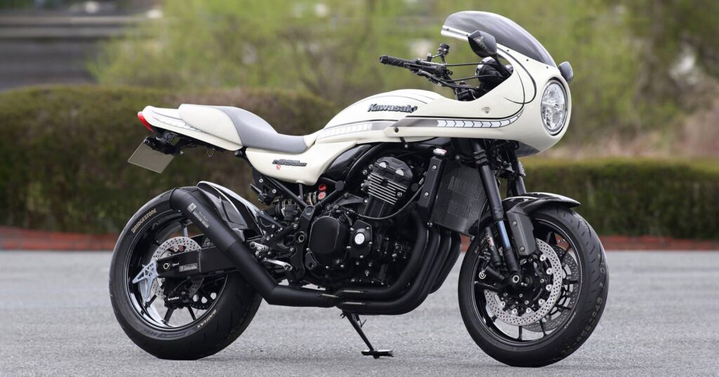 Lecture rapide : une Kawasaki Z900RS café racer du Japon et plus encore