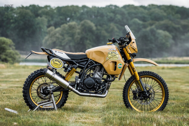 Le nouveau concept de moto d'aventure de CCM