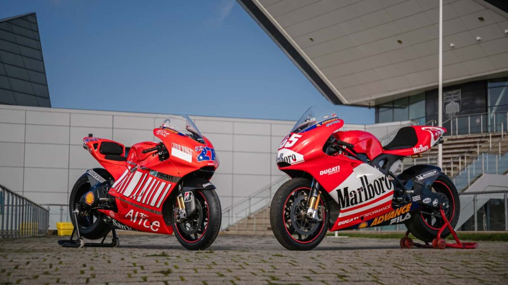 Deux motos de course Ducati viennent d'être vendues aux enchères, vous n'en croirez pas le prix