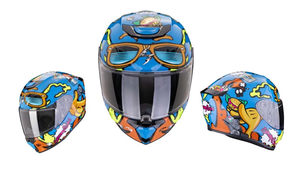 Le nouveau casque pour enfants de Scorpion obtient la certification ECE 22.06 et de nombreuses fonctionnalités