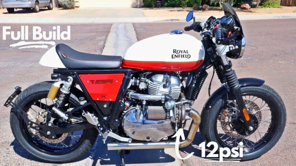 Un Royal Enfield Interceptor 650 turbo est sauvage et aussi complètement nécessaire