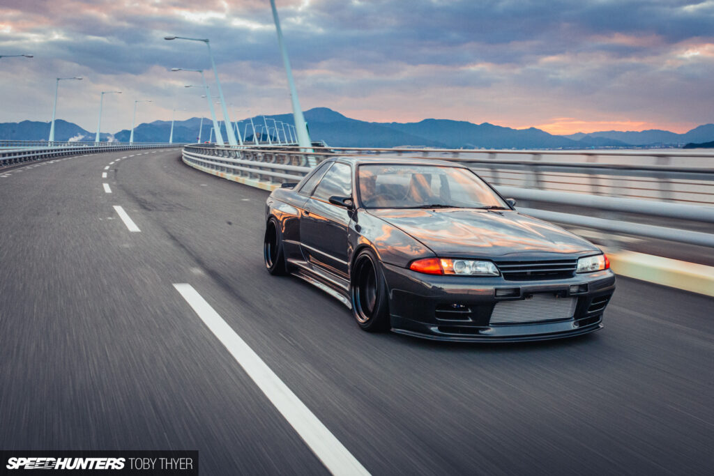 Cruising The Fukuoka City Coast In A Carbon GT-R