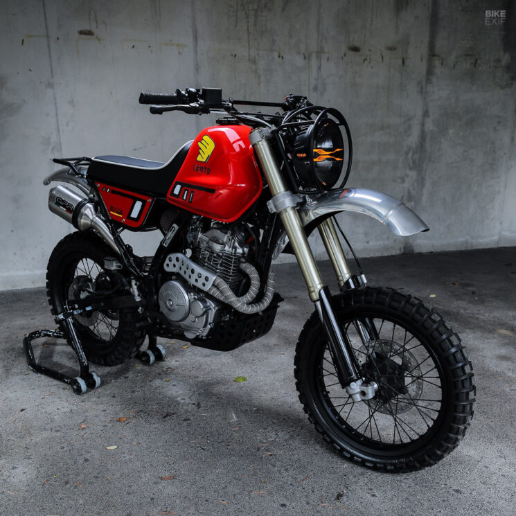 Scrambler Honda Dominator 2002 par Gas&Retro