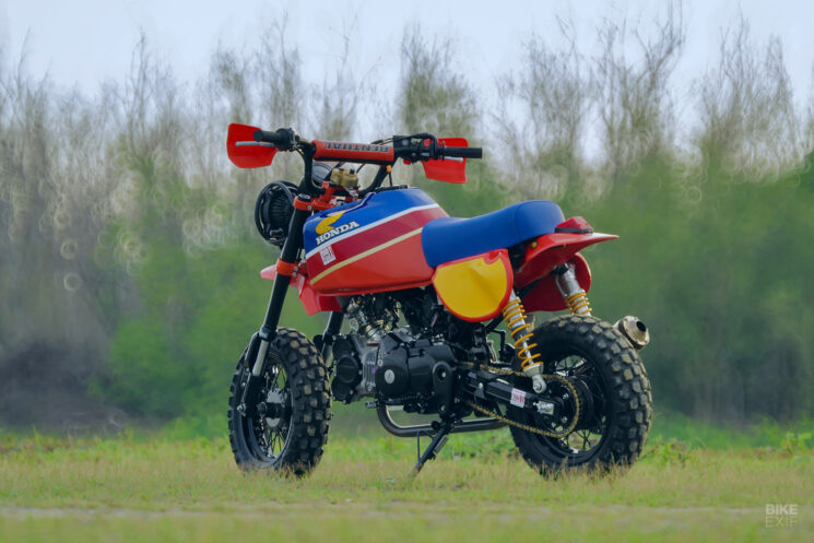 Réplique de rallye Honda Monkey par Dirtshop Thaïlande