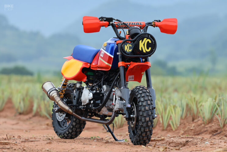 Réplique de rallye Honda Monkey par Dirtshop Thaïlande