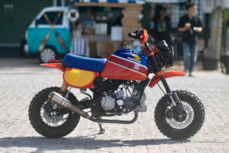 Réplique de rallye Honda Monkey par Dirtshop Thaïlande