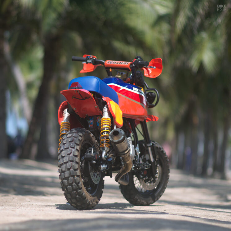 Réplique de rallye Honda Monkey par Dirtshop Thaïlande